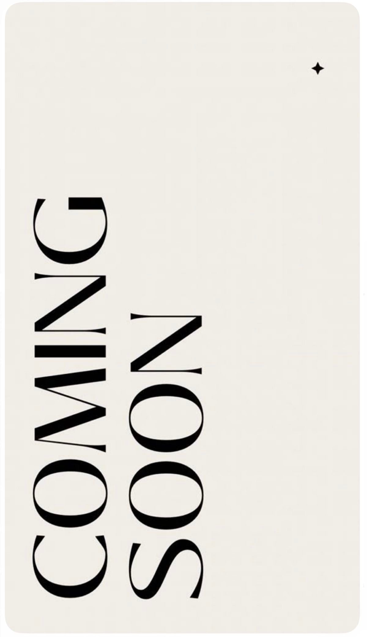 coming soon